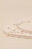 Exceedingly Elevated Gold Pearl Rhinestone Drop Earrings sold by Lulus