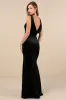 Ravishing Poise Black Velvet Cowl Back Sleeveless Maxi Dress sold by Lulus