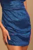Spectacular Sensation Blue Multi Glitter Bodycon Mini Dress sold by Lulus