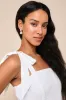Lovable Aesthetic White Embroidered Tie-Strap Mini Dress sold by Lulus