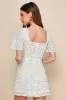 Adorably Perfect Ivory Floral Embroidered Mini Dress sold by Lulus