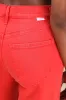 Far Out Red High-Rise Raw Hem Wide-Leg Jeans sold by Lulus