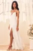 Essence of Love White Lace Sleeveless Maxi Dress sold by Lulus