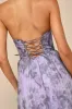 Most Beautiful Day Purple Multi Floral Print Organza Maxi Dress sold by Lulus