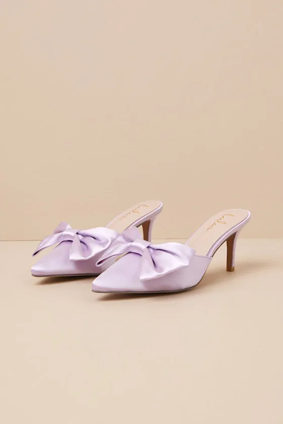 Lyle Lilac Pointed-Toe Mules sold by Lulus product image thumbnail 2