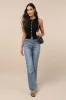 Conceptually Chic Black Ribbed Knit Button-Front Tank Top sold by Lulus