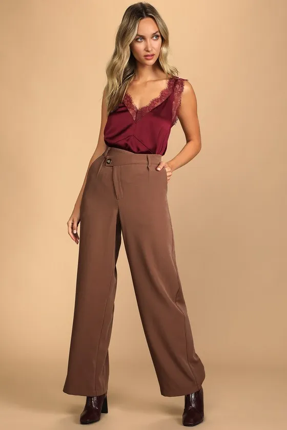 Forever Flirty Plum Purple Lace Cami Top sold by Lulus product image thumbnail 3