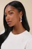 Tarka White and Gold Seashell Drop Earrings sold by Lulus