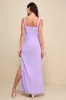 Glamorous Disposition Lavender Ruched Maxi Dress sold by Lulus
