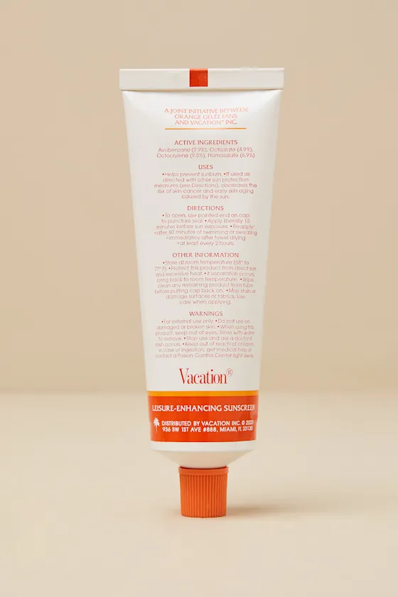 Orange Gelée SPF 30 Sunscreen Gel sold by Lulus product image thumbnail 4