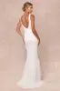Glamorous Vow White Beaded Feather Lurex Mermaid Maxi Dress sold by Lulus
