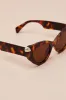 Susana Brown Tortoise Cat-Eye Sunglasses sold by Lulus