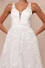 Boundless Romance White Embroidered Floral Backless Maxi Dress sold by Lulus