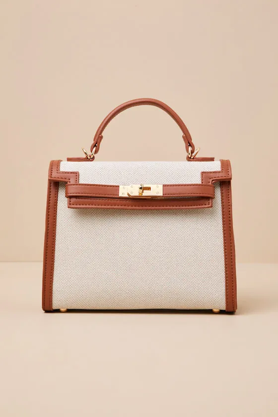 Eliyanah Ivory and Brown Woven Crossbody Bag sold by Lulus product image thumbnail 2