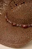 Western Ways Brown Woven Wire-Brimmed Western Hat sold by Lulus