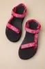 Midform Universal Neon Floral Pink and Purple Sandals sold by Lulus