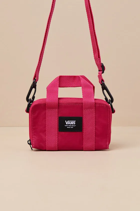 Block Wallet Magenta Crossbody Bag sold by Lulus
