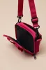 Block Wallet Magenta Crossbody Bag sold by Lulus