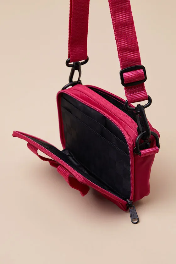 Block Wallet Magenta Crossbody Bag sold by Lulus product image thumbnail 4