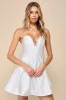 Best Charm White Taffeta Strapless Mini Dress sold by Lulus