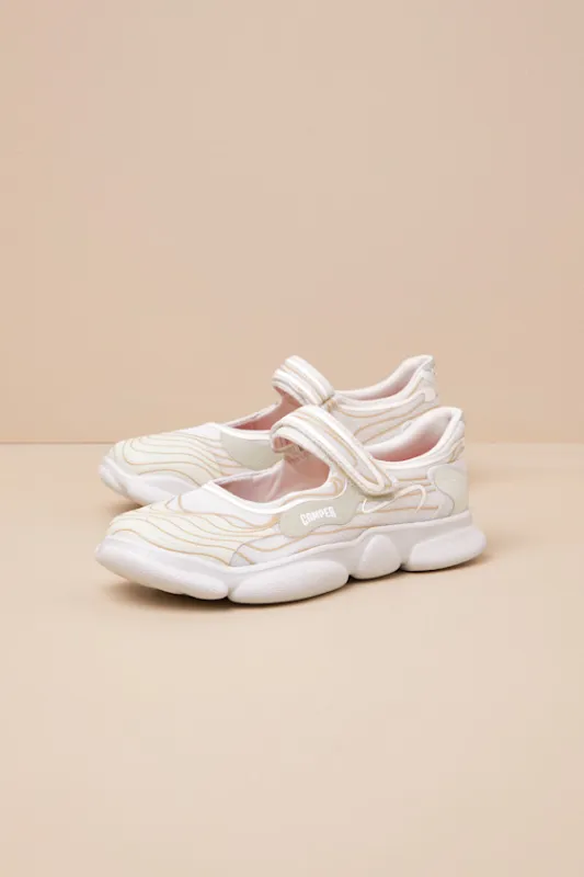 Karst White Multi Mesh Mary Jane Sneakers sold by Lulus