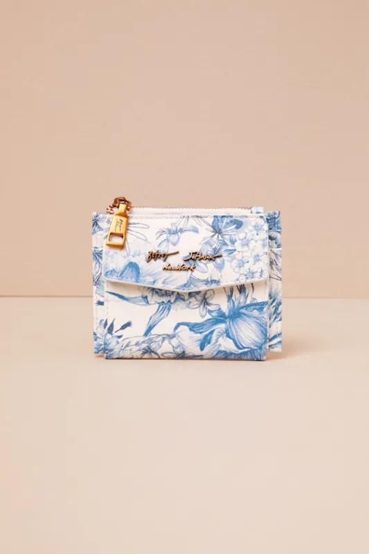 Toile Blue Bifold Wallet sold by Lulus