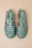 Possession Platform II Green Jelly Strappy Buckle Sandals sold by Lulus