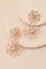 Jenise Gold Wire Flower Drop Earrings sold by Lulus