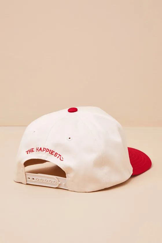 The Dirtier The Better Red Embroidered Dad Hat sold by Lulus product image thumbnail 3