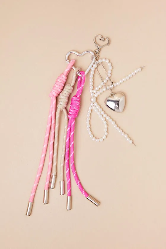 Khloe Multi Tassel Bow Charm sold by Lulus