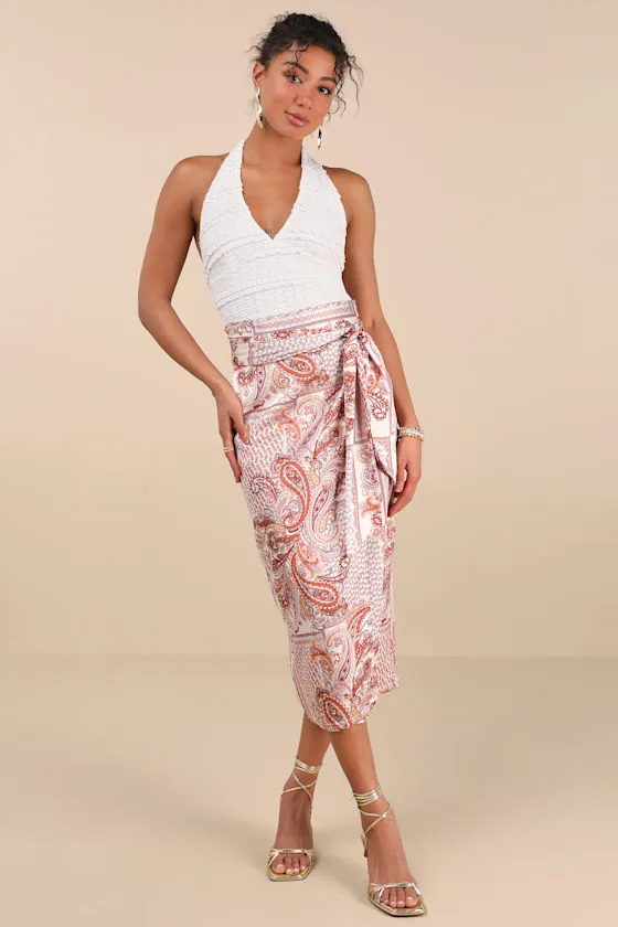 Lorna White Lace Halter Neck Bodysuit sold by Lulus product image thumbnail 3