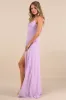 Notorious Poise Lavender Sleeveless Cowl Neck Maxi Dress sold by Lulus