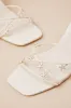 Marcelia Ivory Lace-Up High Heel Sandals sold by Lulus