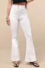 Archie White High-Rise Flare Jeans sold by Lulus