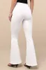 Archie White High-Rise Flare Jeans sold by Lulus