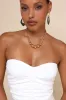 Immense Perfection Ivory Ruched Strapless Top sold by Lulus