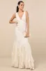Deluca Ivory Sleeveless Ruffled Maxi Dress sold by Lulus