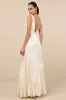 Deluca Ivory Sleeveless Ruffled Maxi Dress sold by Lulus