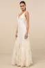 Deluca Ivory Sleeveless Ruffled Maxi Dress sold by Lulus
