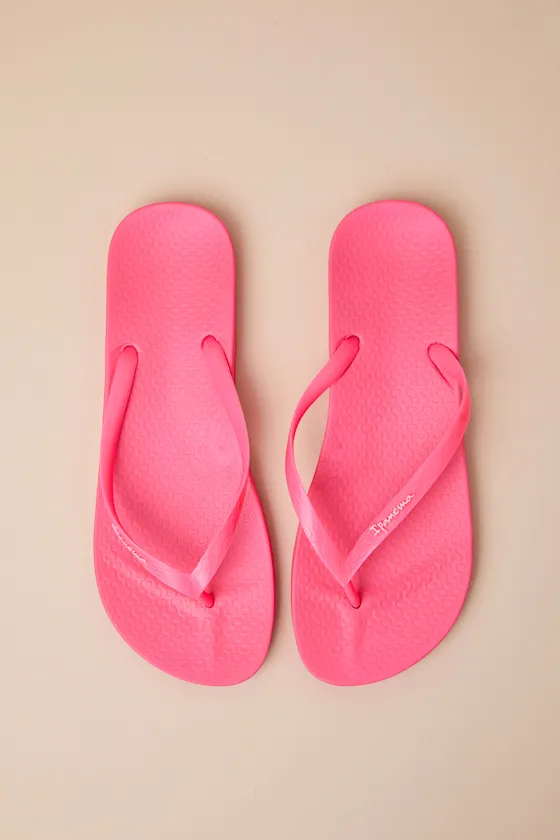 Anat Pink Colors Fem Flip Flops sold by Lulus product image thumbnail 2