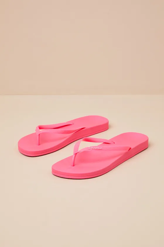 Anat Pink Colors Fem Flip Flops sold by Lulus product image thumbnail 4