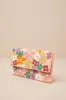 Lisanne Peach Multi Floral Beaded Clutch sold by Lulus