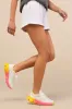 FloatZig 1 Chalk and Atomic Pink Mesh Sneakers sold by Lulus