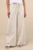 Brisa Beige Cuffed Wide-Leg Pants sold by Lulus