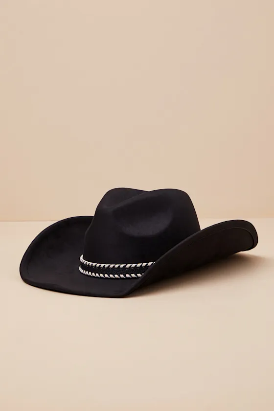 Arline Black Cowboy Hat sold by Lulus product image thumbnail 2