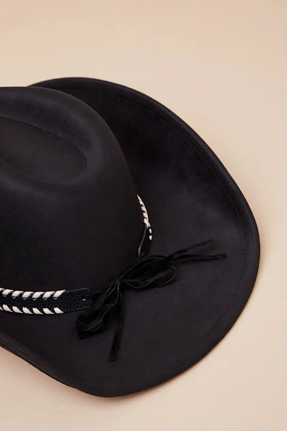 Arline Black Cowboy Hat sold by Lulus product image thumbnail 4