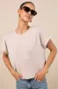 Cool Instincts Beige Short Sleeve Top sold by Lulus
