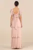 Notorious Charm Blush Pleated Flutter Sleeve Maxi Dress sold by Lulus