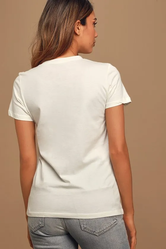 Joshua Tree Under the Stars Ivory Vintage Graphic Tee sold by Lulus product image thumbnail 4