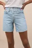 501 Mid Thigh Light Wash Denim Shorts sold by Lulus